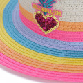 Hat with a striped rim BILLIEBLUSH for GIRL