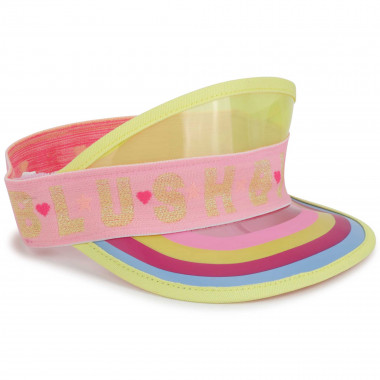 Plastic visor with logo BILLIEBLUSH for GIRL