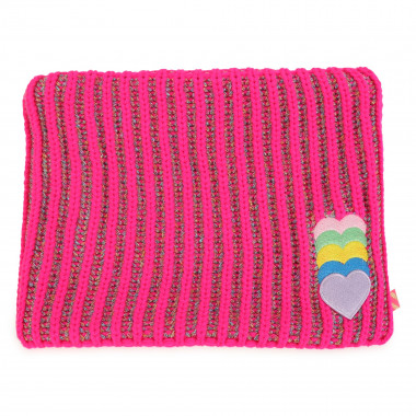 Snood with embroidered hearts BILLIEBLUSH for GIRL