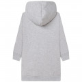 Hooded fleece dress BILLIEBLUSH for GIRL