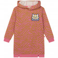 Hooded jersey tiger dress BILLIEBLUSH for GIRL