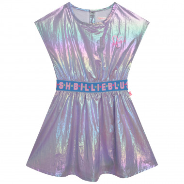 Shiny short-sleeved dress BILLIEBLUSH for GIRL