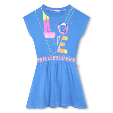 Short-sleeved cotton dress BILLIEBLUSH for GIRL