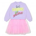 Bimaterial dress with sequins BILLIEBLUSH for GIRL