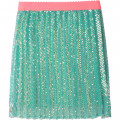 Jupe plissée tulle et sequins BILLIEBLUSH pour FILLE