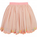 Jupe de cérémonie coton brodé BILLIEBLUSH pour FILLE