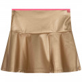 Coated tulle zip-up skirt BILLIEBLUSH for GIRL