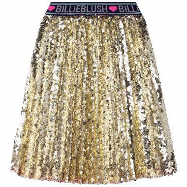 Sequin pleated skirt  for 