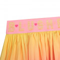 Pleated colour-gradient skirt BILLIEBLUSH for GIRL