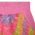 Fleece sequined shorts BILLIEBLUSH for GIRL