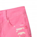 5-pocket cotton shorts BILLIEBLUSH for GIRL