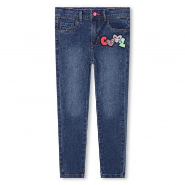 Verstellbare baumwoll-jeans  Für 