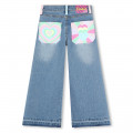 Printed-pocket jeans BILLIEBLUSH for GIRL