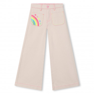 Embroidered cotton trousers BILLIEBLUSH for GIRL