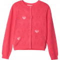 Cardigan avec motifs ajourés BILLIEBLUSH pour FILLE