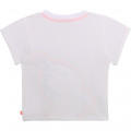 T-shirt en coton fantaisie BILLIEBLUSH pour FILLE
