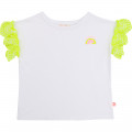 T-shirt en coton fantaisie BILLIEBLUSH pour FILLE