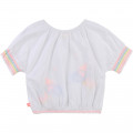 Blusa in cotone in punto smock BILLIEBLUSH Per BAMBINA
