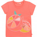 T-shirt en coton fantaisie BILLIEBLUSH pour FILLE