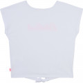 T-shirt in cotone annodata BILLIEBLUSH Per BAMBINA