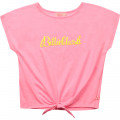 T-shirt in jersey annodata BILLIEBLUSH Per BAMBINA