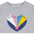 Fleece sweatshirt with zips BILLIEBLUSH for GIRL