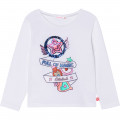 Cotton T-shirt with sequins BILLIEBLUSH for GIRL