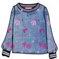 Embroidered denim blouse BILLIEBLUSH for GIRL
