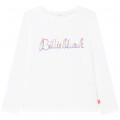 Cotton jersey T-shirt BILLIEBLUSH for GIRL
