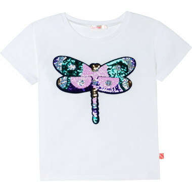 T-shirt avec papillon en coton BILLIEBLUSH pour FILLE