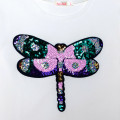 Katoenen T-shirt met vlinder BILLIEBLUSH Voor