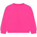 Fleece sweater met print BILLIEBLUSH Voor