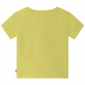 T-shirt van 100% jersey-katoen BILLIEBLUSH Voor