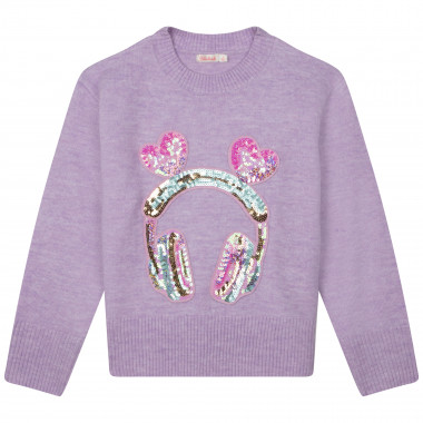 Sequined embroidered jumper BILLIEBLUSH for GIRL