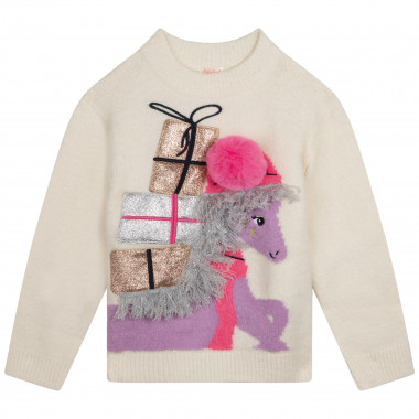 Knitted Christmas jumper BILLIEBLUSH for GIRL