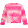 Sequined knotted jumper BILLIEBLUSH for GIRL