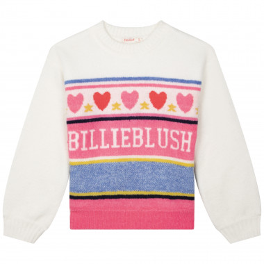 Decorative knitted jumper BILLIEBLUSH for GIRL