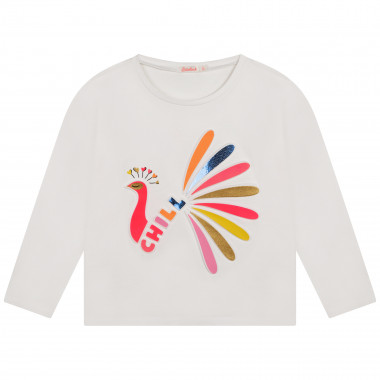 Loose-fit long-sleeved T-shirt BILLIEBLUSH for GIRL