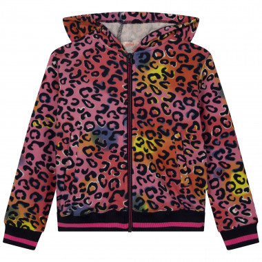 Leopard print zipped hoodie BILLIEBLUSH for GIRL