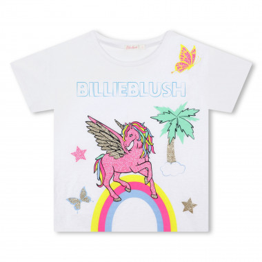 T-SHIRT MANGAS CURTAS BILLIEBLUSH para RAPARIGA