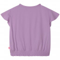 Shirt-sleeved T-shirt BILLIEBLUSH for GIRL