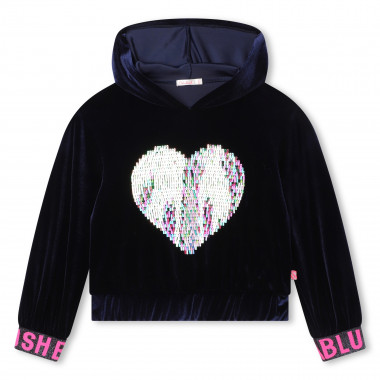 Velvet sweatshirt BILLIEBLUSH for GIRL