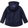 Lined hooded puffer jacket BILLIEBLUSH for GIRL