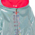 Sequined hooded rain jacket BILLIEBLUSH for GIRL