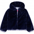 Reversible hooded jacket BILLIEBLUSH for GIRL