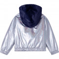 Reversible hooded jacket BILLIEBLUSH for GIRL