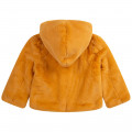 Hooded fleece jacket BILLIEBLUSH for GIRL