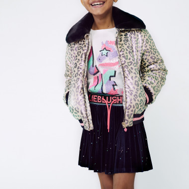 Leopard-print jacket BILLIEBLUSH for GIRL