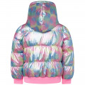 Multicoloured puffer jacket BILLIEBLUSH for GIRL