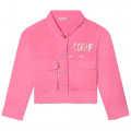 Novelty cotton jacket BILLIEBLUSH for GIRL